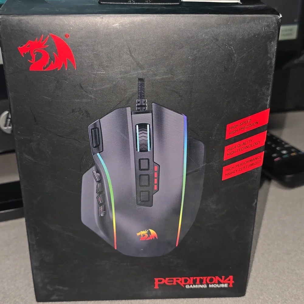 Redragon Gaming Mouse with RGB Lighting